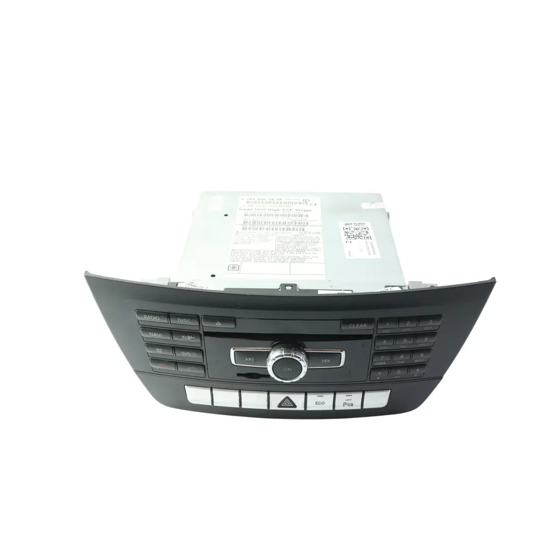 Satelite Navigation CD Player Radio Sat Nav Head Unit to Mercedes W204 with Part number A2049005908 Mercedes W204 Satelite Navigation CD Player Radio Sat Nav Head Unit - SKU A2049005908-4 - Part number A2049005908