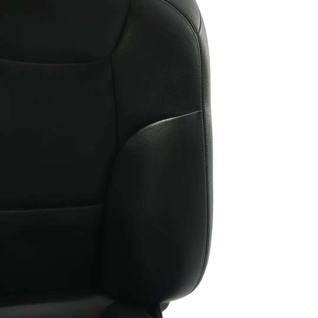 Mercedes W204 Front Seat Electric Heated Right O/S Interior Black Leather - SKU A2049104647-1 - Part number A2049104647