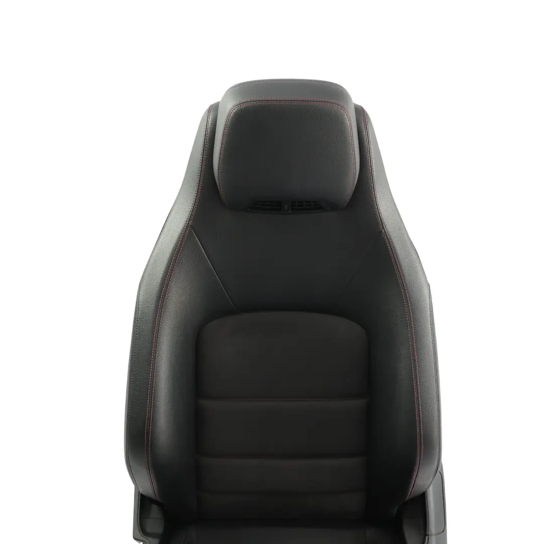 Mercedes A207 AMG Pack Front Seat Left N/S Heated Leather Black - SKU A2049108306-3 - Part number A2049108306