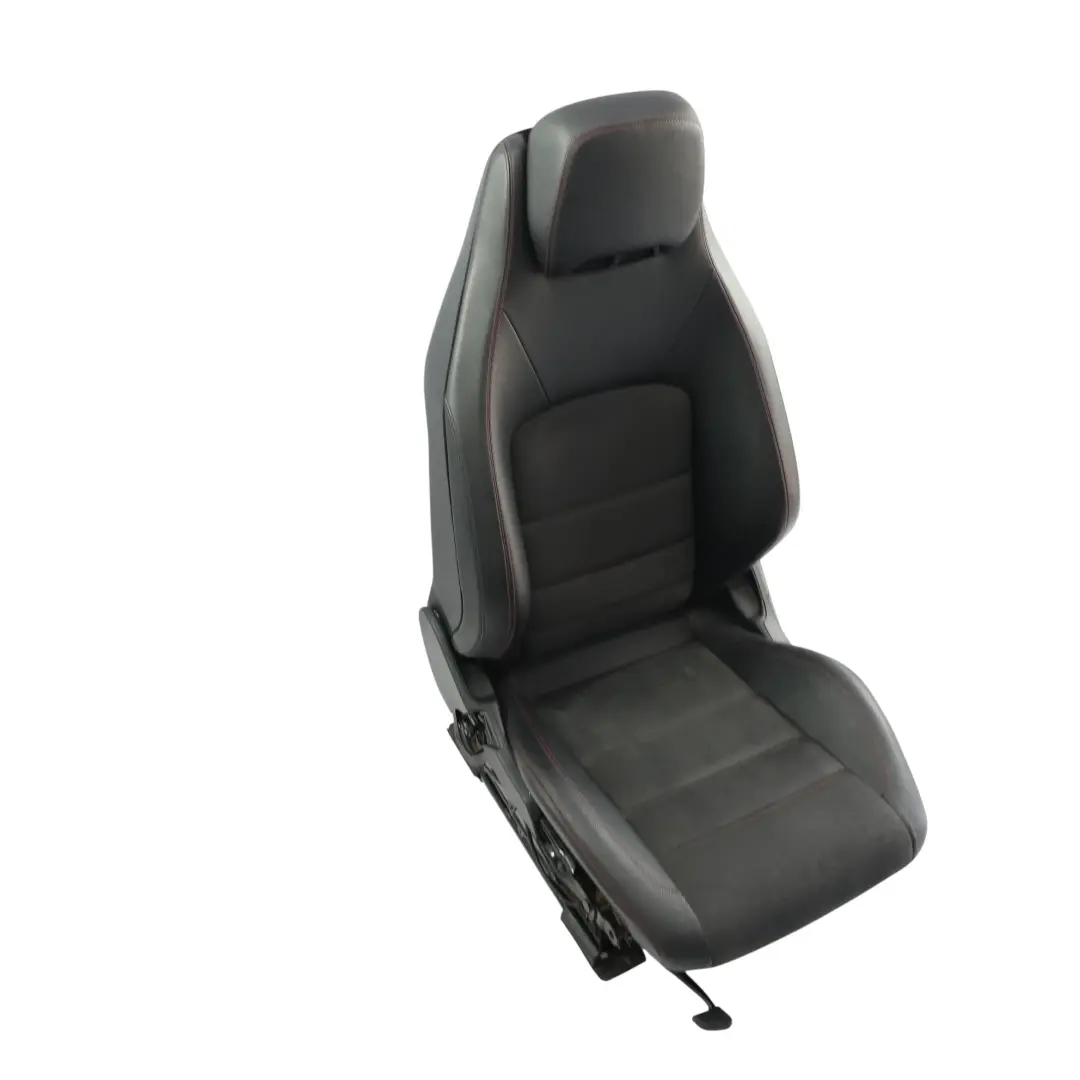 Mercedes A207 AMG Fotel Przedni Lewy Podgrzewany Skóra Czarny - SKU A2049108306-3 - Numer Części A2049108306