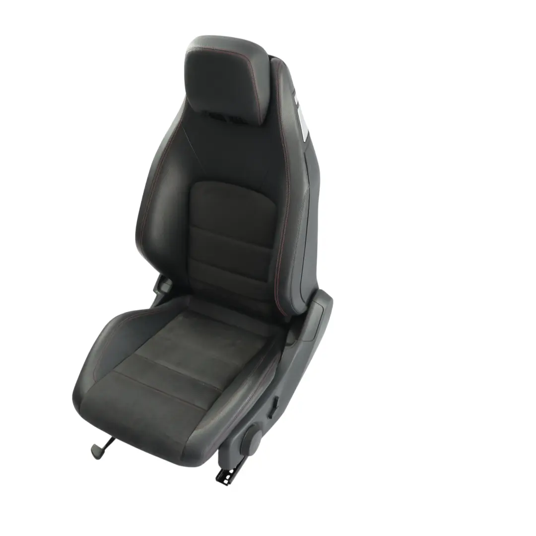 Mercedes A207 AMG Fotel Przedni Lewy Podgrzewany Skóra Czarny - SKU A2049108306-3 - Numer Części A2049108306