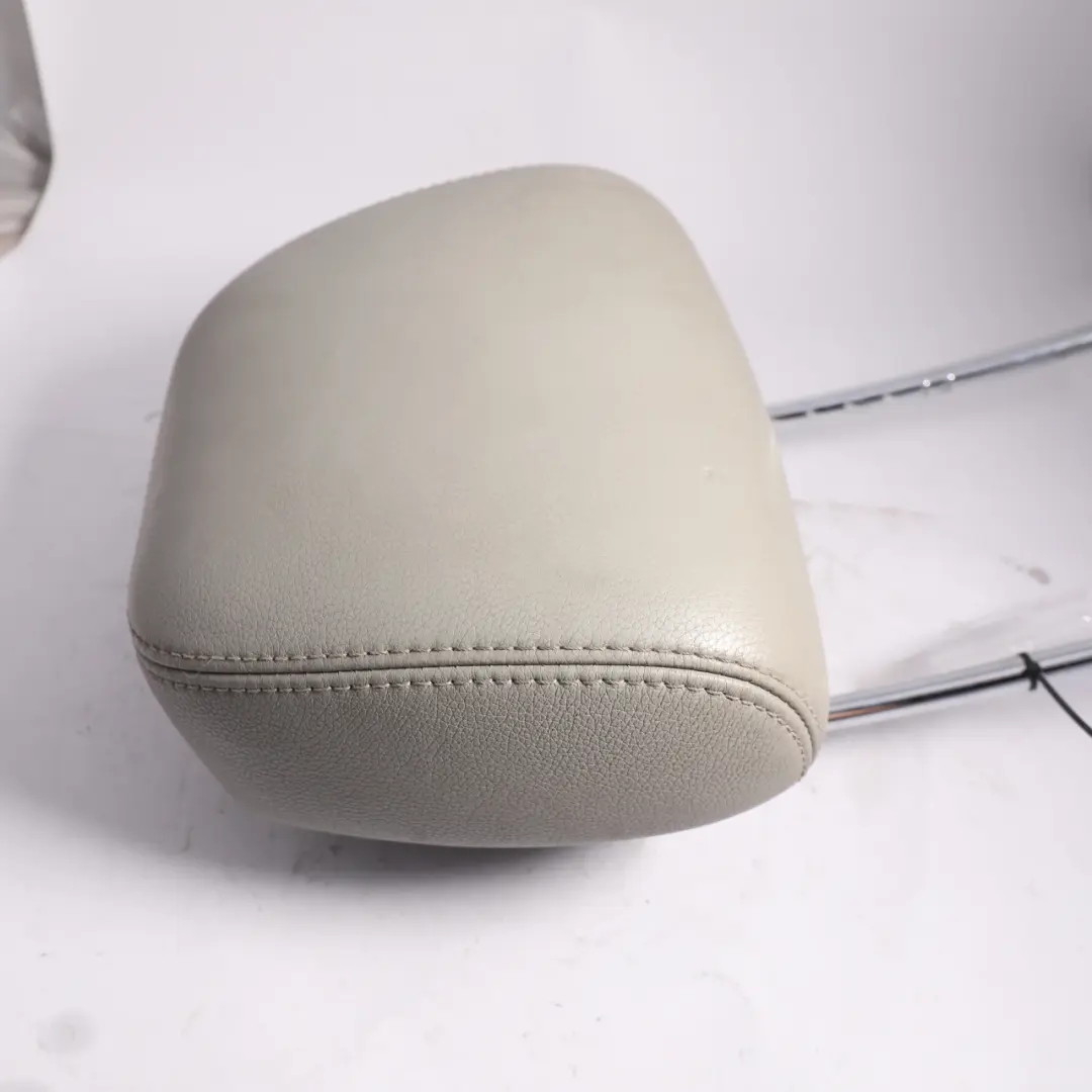 Mercedes W204 Front Seat Headrest Left Right N/O/S Interior Leather Beige - SKU A2049700880 - Part number A2049700880