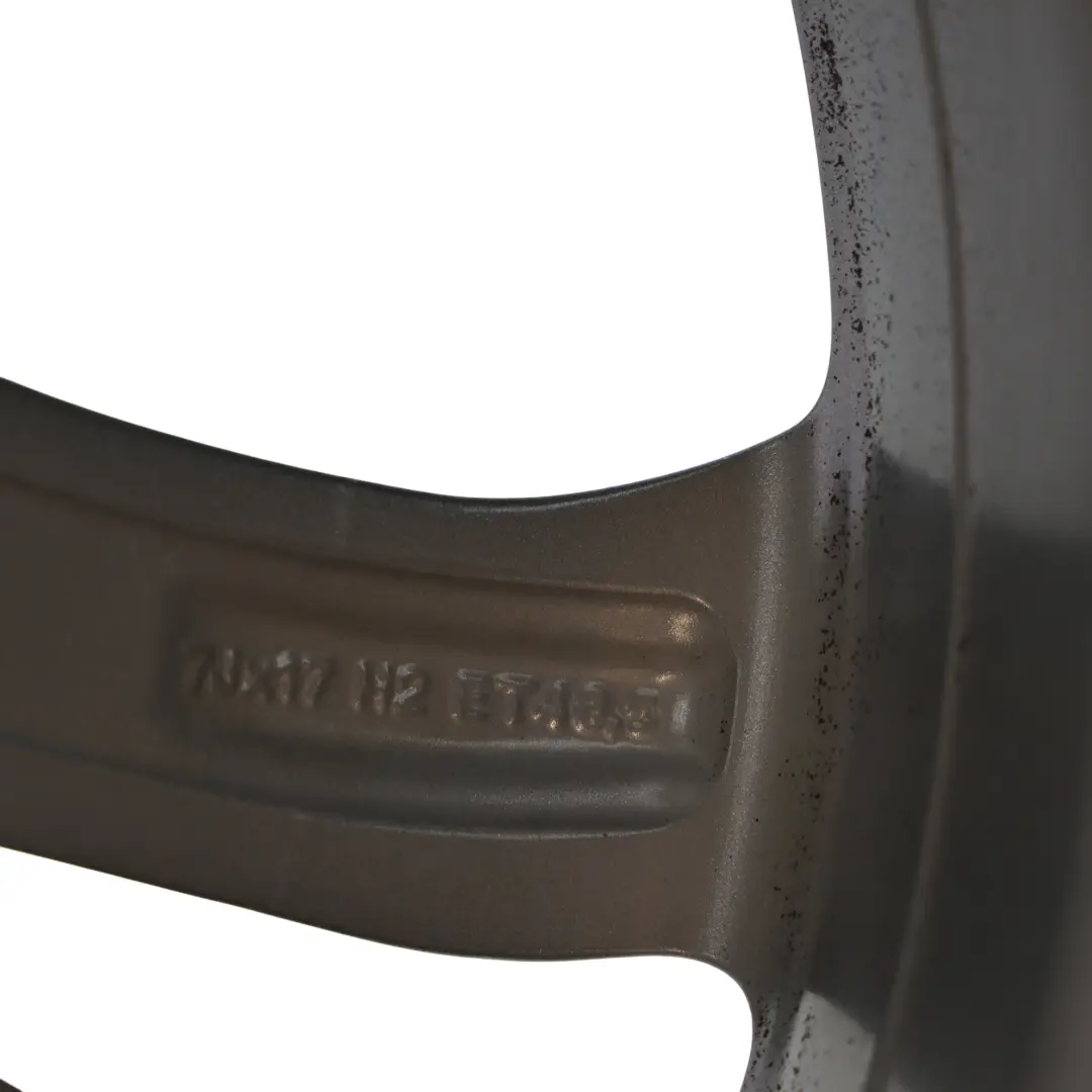 Rim Mercedes W205 Alloy 5-Double-Spoke 17" 7J ET:48,5 to Wheel with Part number A2054010200 Wheel Rim Mercedes W205 Alloy 5-Double-Spoke 17" 7J ET:48,5 - SKU A2054010200-1 - Part number A2054010200
