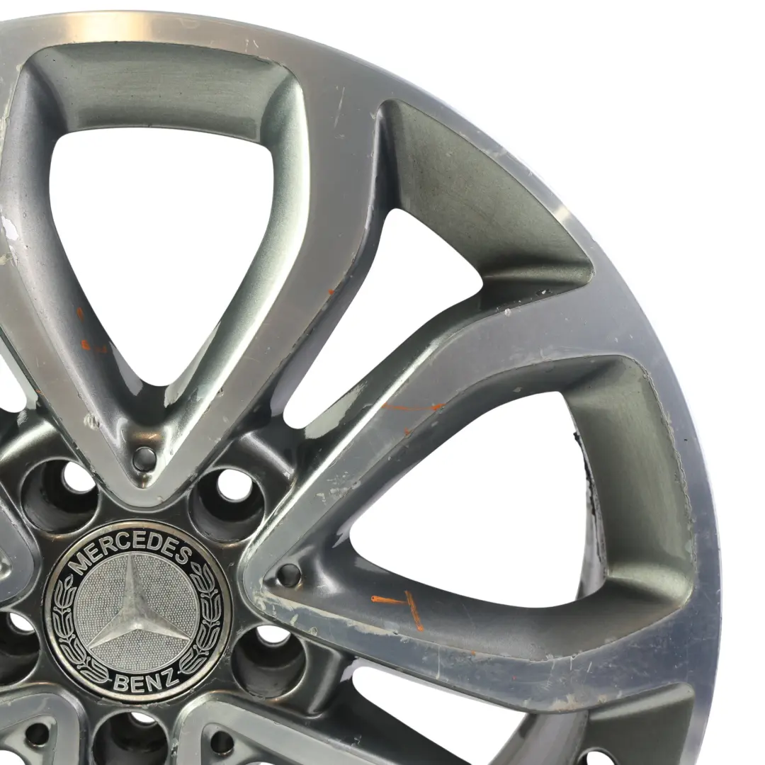 Felge Mercedes W205 Leichtmetallfelge 5-Doppelspeiche 17" 7J ET:48,5 für mit Teilenummer A2054010200 Felge Mercedes W205 Leichtmetallfelge 5-Doppelspeiche 17" 7J ET:48,5 - SKU A2054010200-1 - Teilenummer A2054010200