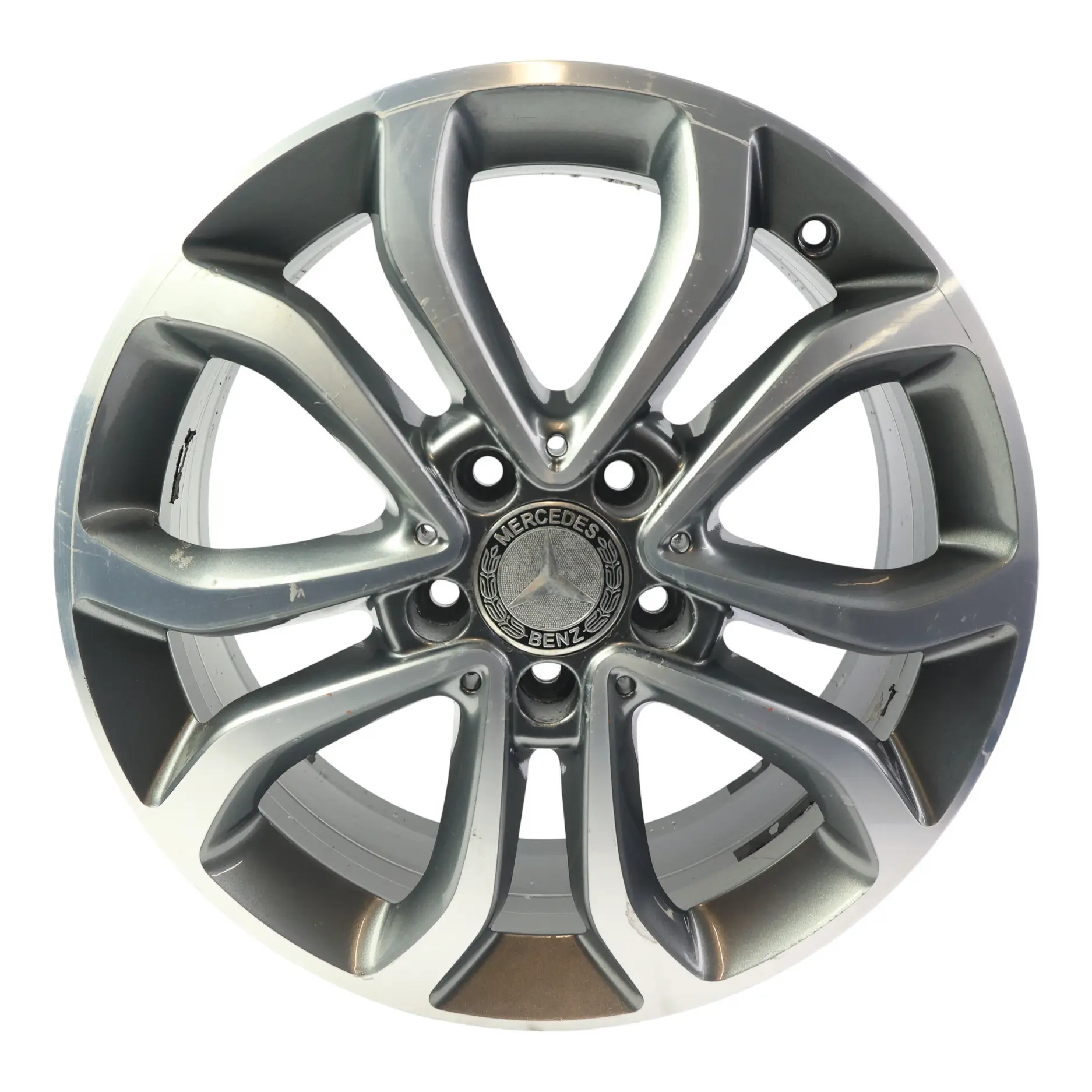 Wheel Rim Mercedes W205 Alloy 5-Double-Spoke 17" 7J ET:48,5 A2054010200