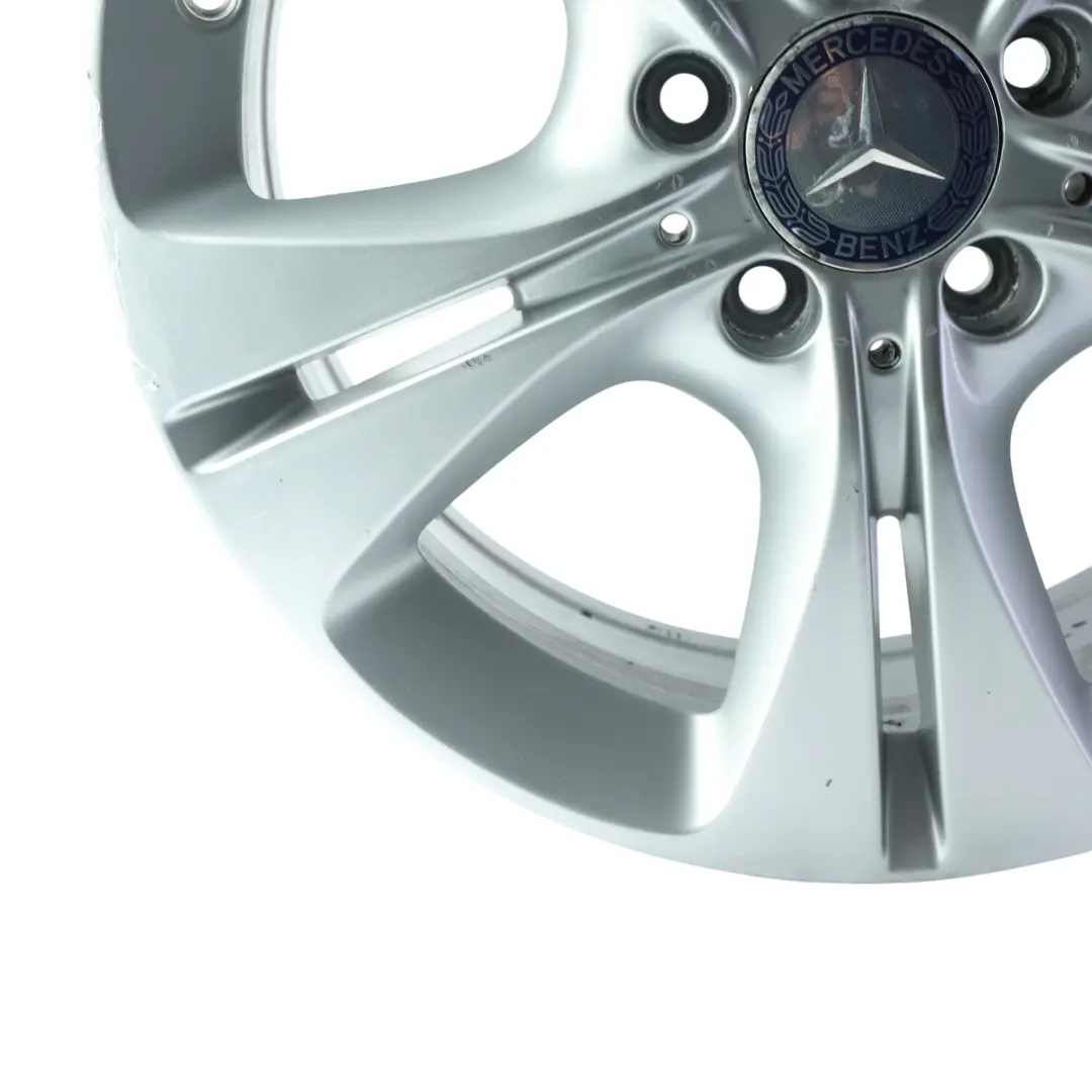 Mercedes W205 Silber Felge 5 Doppelspeiche 17" 7J ET:48,5 - SKU A2054014300-2 - Teilenummer A2054014300