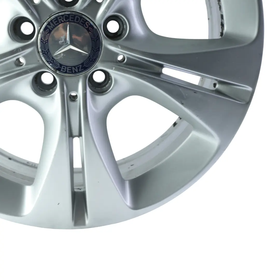Mercedes W205 Silber Felge 5 Doppelspeiche 17" 7J ET:48,5 - SKU A2054014300-2 - Teilenummer A2054014300