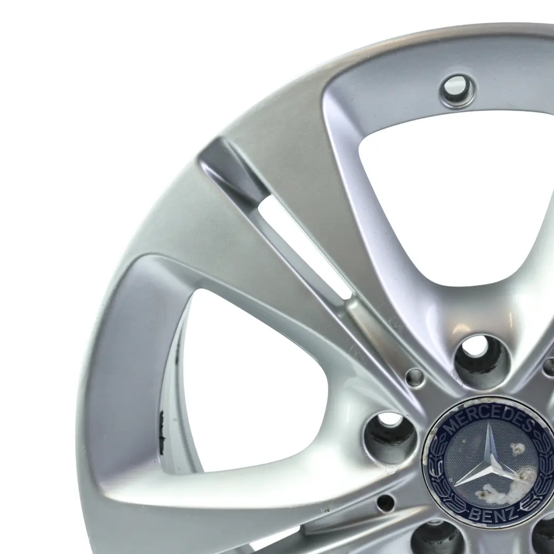 Mercedes W205 Srebrna Felga Aluminiowa 17" 7J ET:48,5 - SKU A2054014300-3 - Numer Części A2054014300