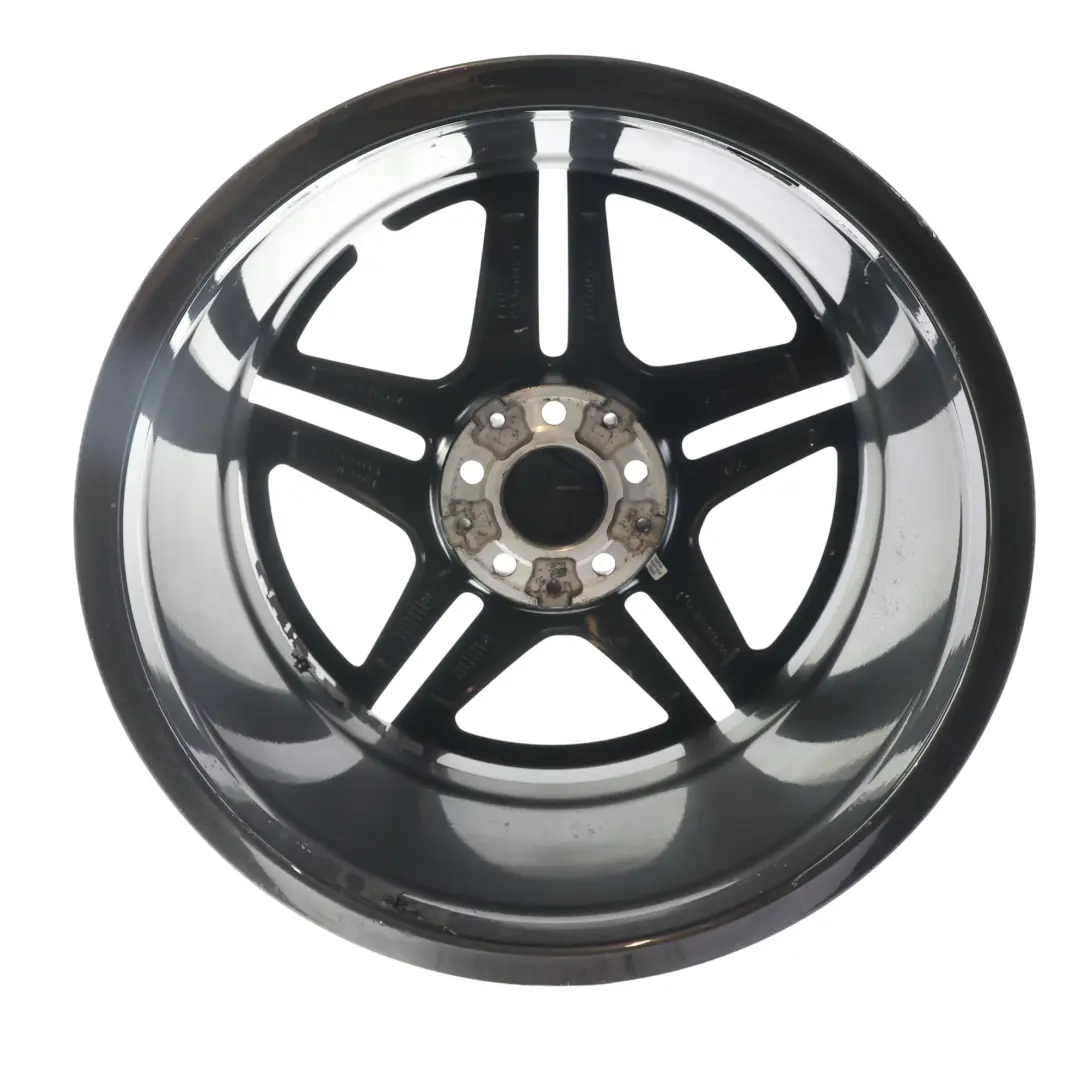 Alloy Wheel Rim AMG 18" ET:49 8,5J 5 Double Spoke to Mercedes W205 Rear with Part number A2054019600 Mercedes W205 Rear Alloy Wheel Rim AMG 18" ET:49 8,5J 5 Double Spoke - SKU A2054019600-1 - Part number A2054019600