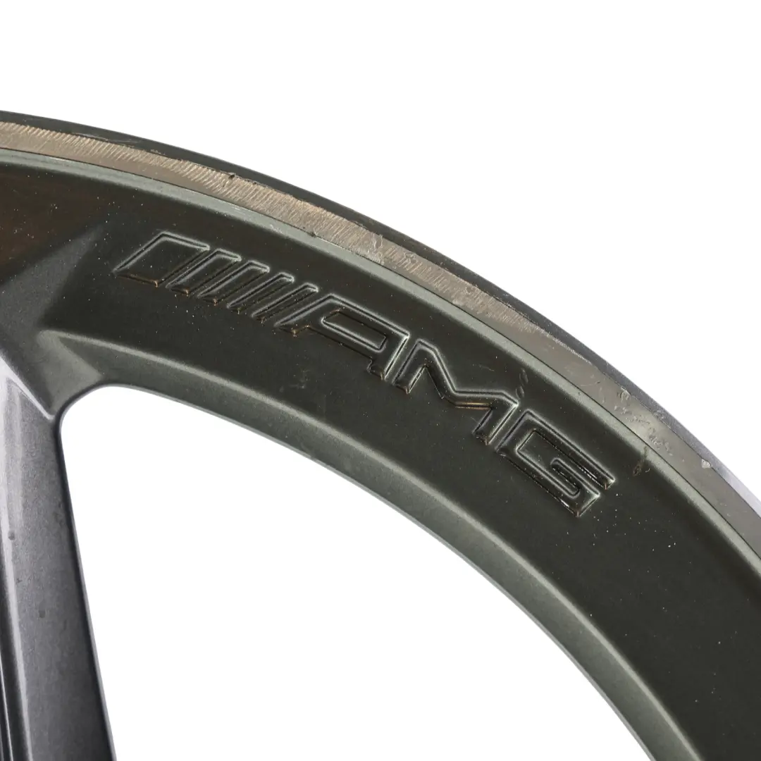 Alloy Wheel Rim AMG 18" ET:49 8,5J 5 Double Spoke to Mercedes W205 Rear with Part number A2054019600 Mercedes W205 Rear Alloy Wheel Rim AMG 18" ET:49 8,5J 5 Double Spoke - SKU A2054019600-1 - Part number A2054019600