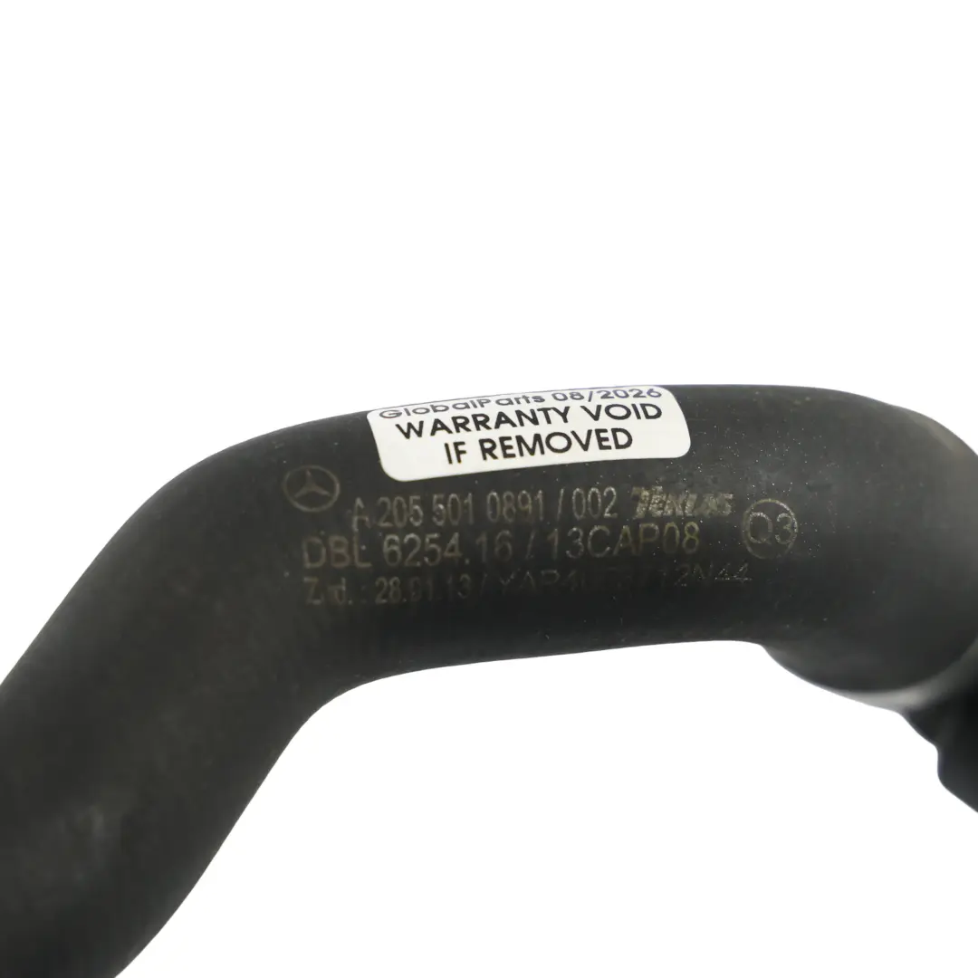 Mercedes W205 Water Hose Radiator Coolant Cooling Pipe Line - SKU A2055010891-1 - Part number A2055010891