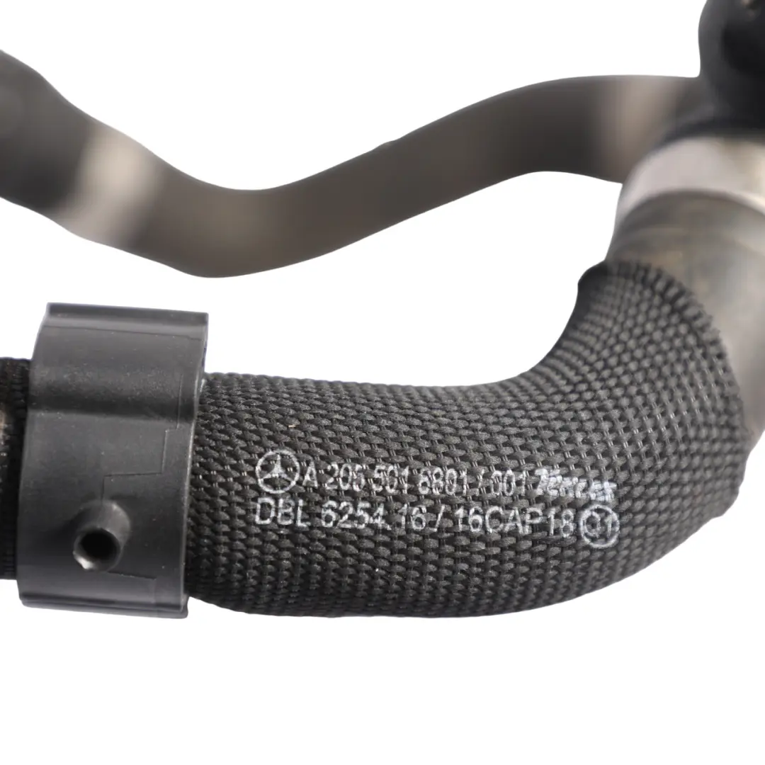 Water Coolant Cooling Pipe Hose Line M264 Petrol to Mercedes W205 with Part number A2055018801 Mercedes W205 Water Coolant Cooling Pipe Hose Line M264 Petrol - SKU A2055018801 - Part number A2055018801