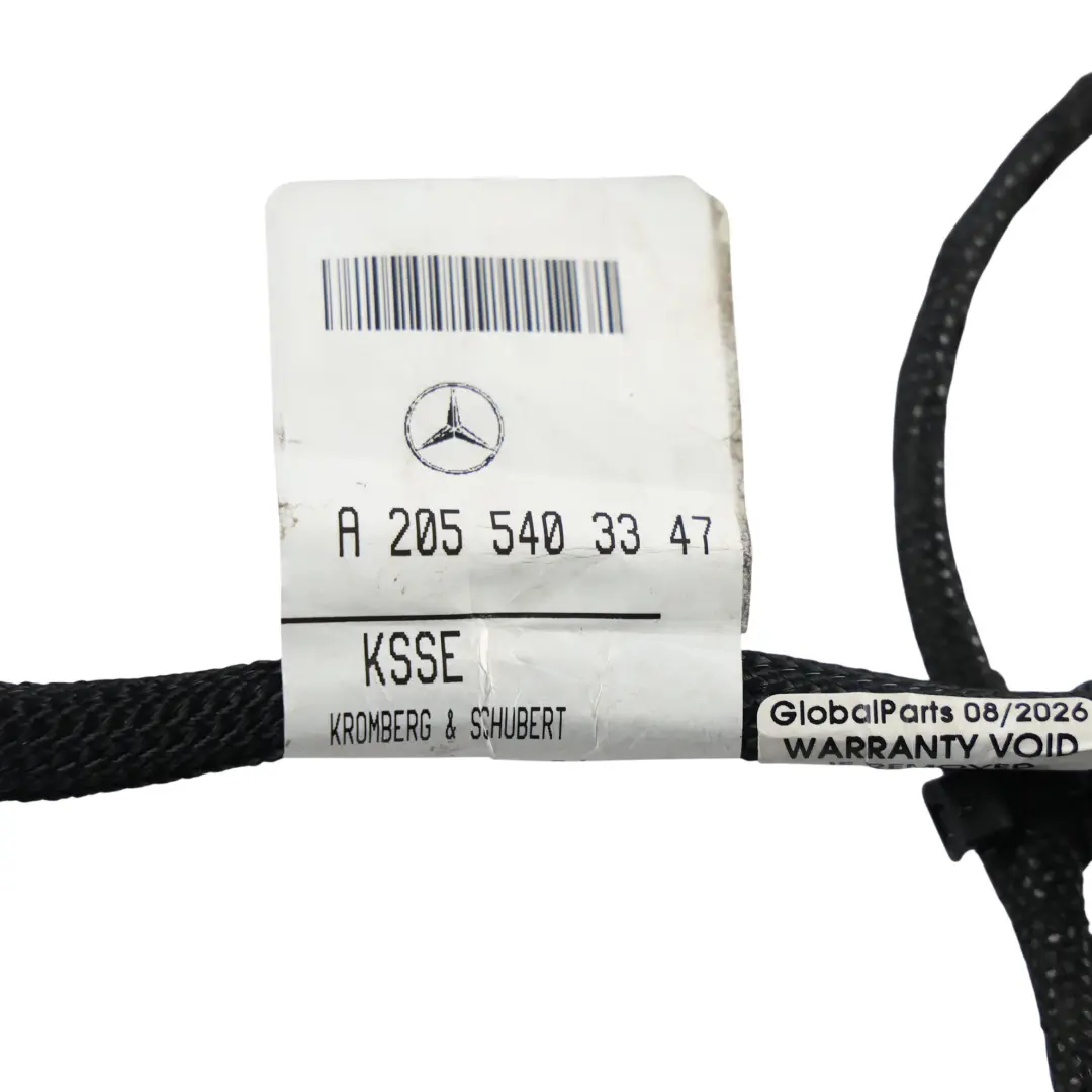 Mercedes W205 Door Wiring Harness Cable Loom Front Left N/S - SKU RHD-A2055403347 - Part number A2055403347