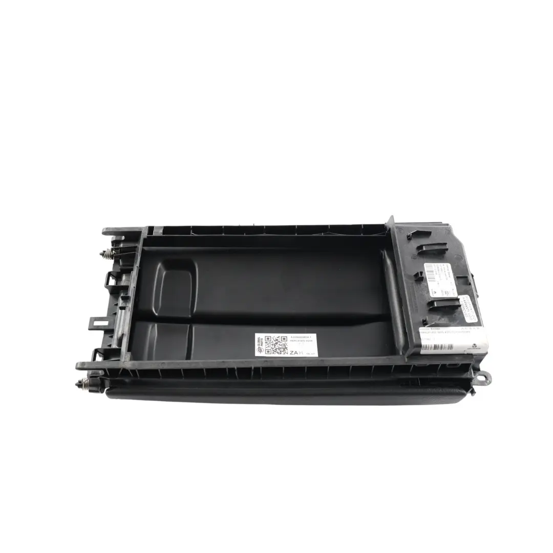Centre Console Armrest Storage Split Slide Tray Black to Mercedes W205 with Part number A2056808804 Mercedes W205 Centre Console Armrest Storage Split Slide Tray Black - SKU A2056808804-1 - Part number A2056808804