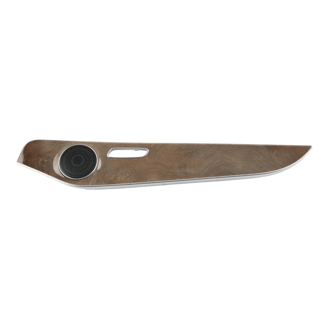 Front Door Decor Trim Strip Right O/S Walnut Wood to Mercedes W205 X253 with Part number A2057202222 Mercedes W205 X253 Front Door Decor Trim Strip Right O/S Walnut Wood - SKU A2057202222 - Part number A2057202222