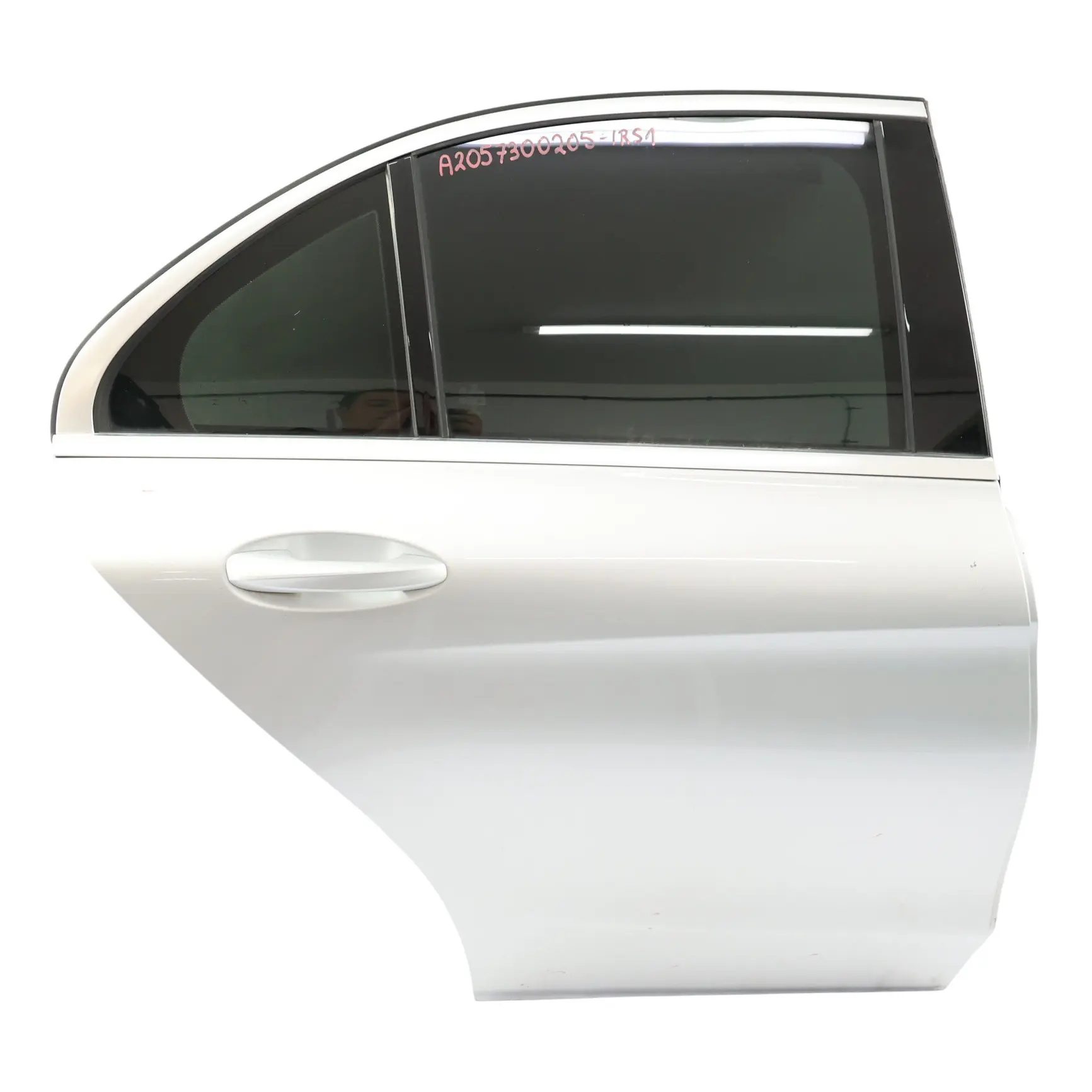 Mercedes W205 Door Rear Right O/S Iridium Silver Metallic - 775