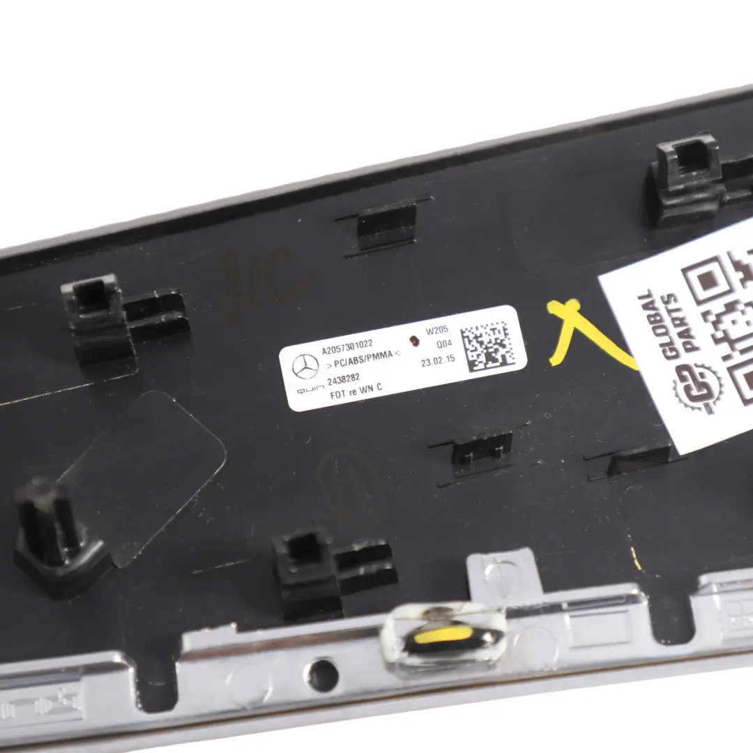 Mercedes W205 C253 Rear Door Card Trim Strip Moulding Right O/S - SKU A2057301022 - Part number A2057301022