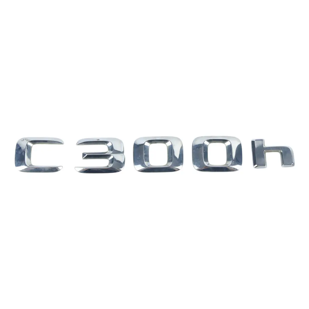 Mercedes W205 C300h Hybrid Emblemat Klapa Bagażnika Napis - SKU A2058177300 - Numer Części A2058177300