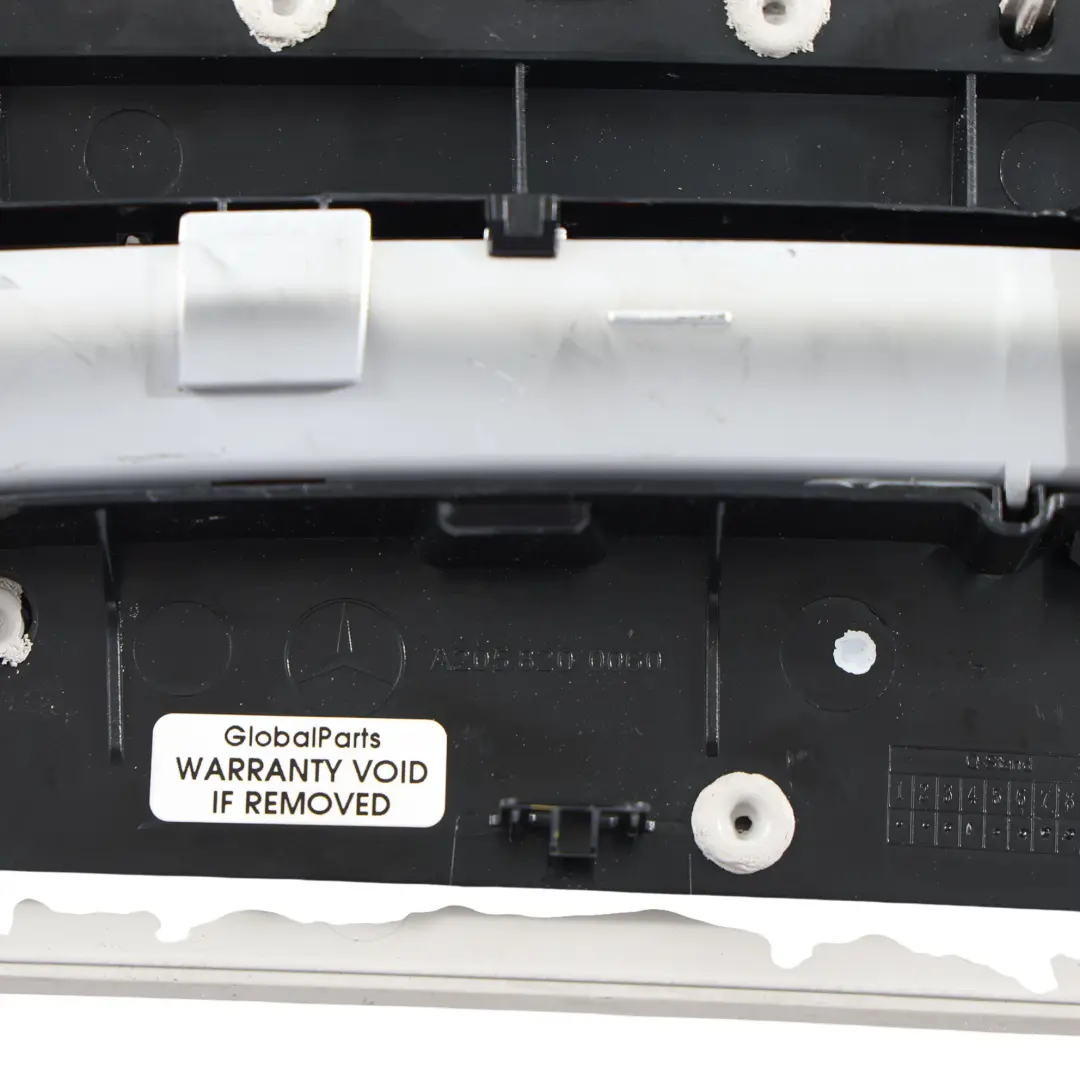Mercedes W205 Brake Light Rear Third Stop Lamp Cover Trim Beige - SKU A2058200060-2 - Part number A2058200060