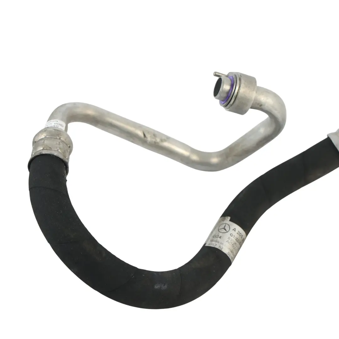 Mercedes W205 A/C Air Conditioning Pipe Hose Line Fitting OM651 - SKU A2058306801 - Part number A2058306801