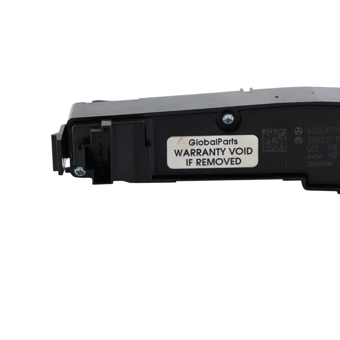 Mercedes W205 Agility Control Parking Volume Control Switch Panel - SKU A2059053506 - Part number A2059053506