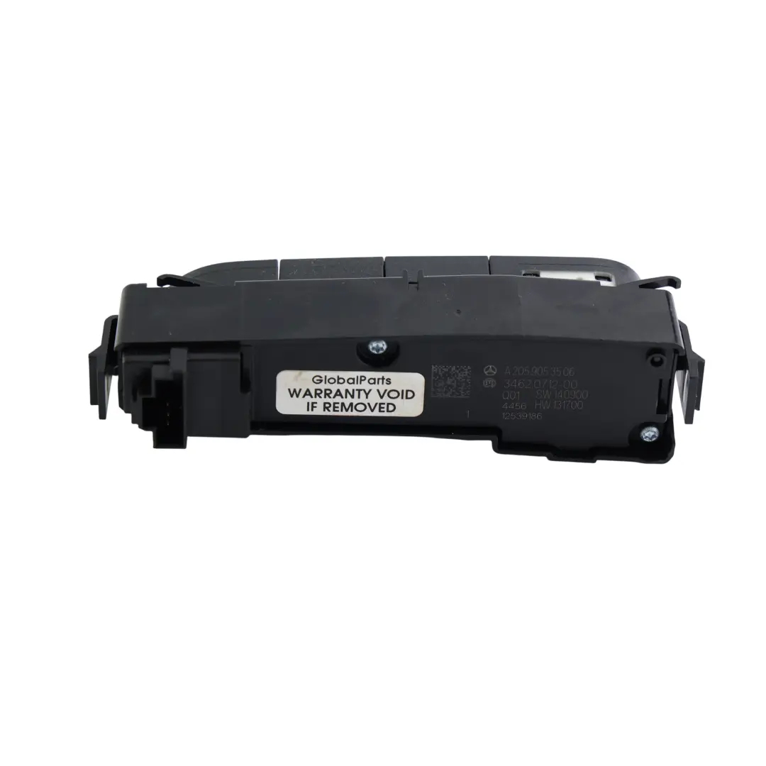 Agility Control Parking Volume Control Switch Panel to Mercedes W205 with Part number A2059053506 Mercedes W205 Agility Control Parking Volume Control Switch Panel - SKU A2059053506 - Part number A2059053506