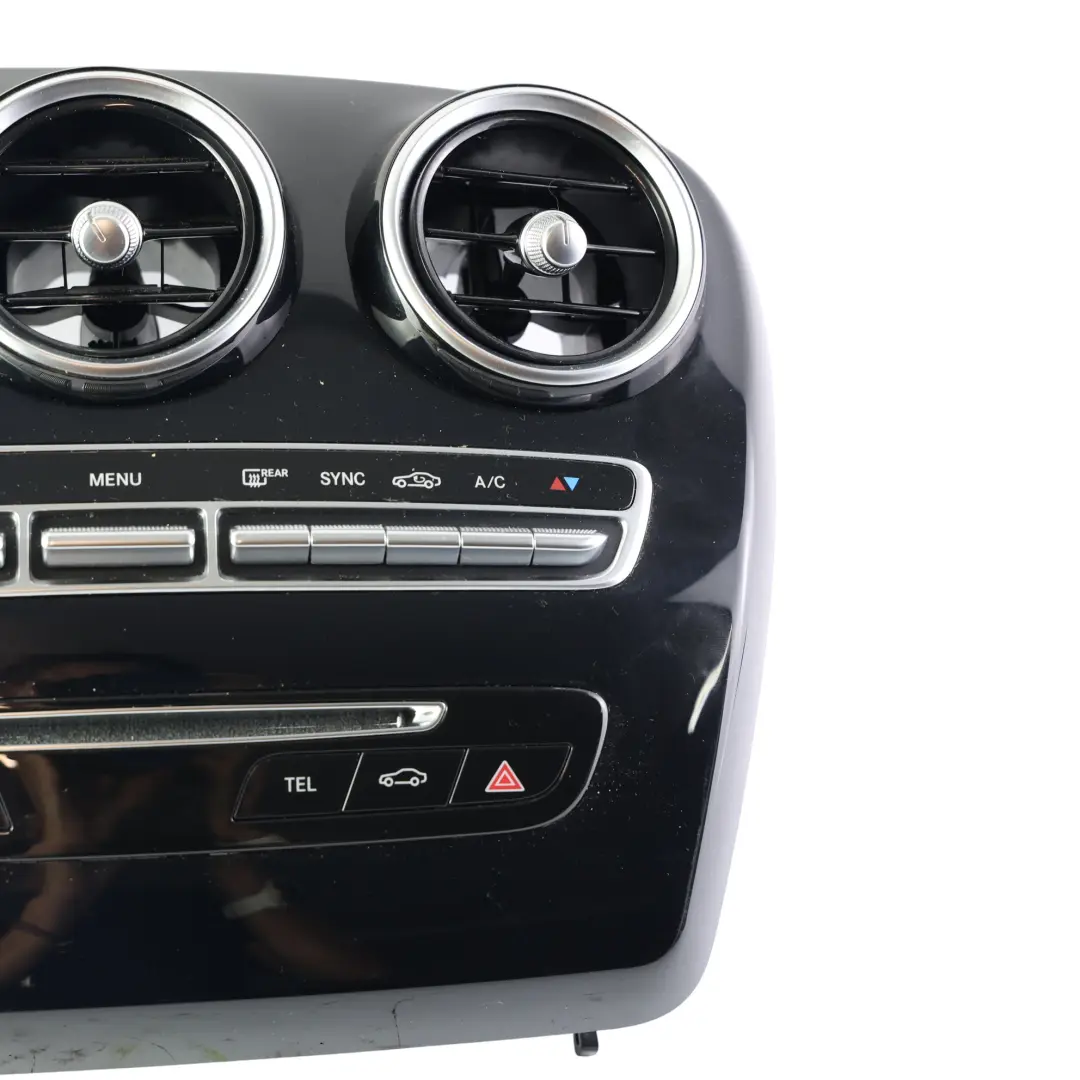 Mercedes W205 Switch Media Nav Radio Hazards Dashboard Air Vent - SKU A2059053601-2 - Part number A2059053601
