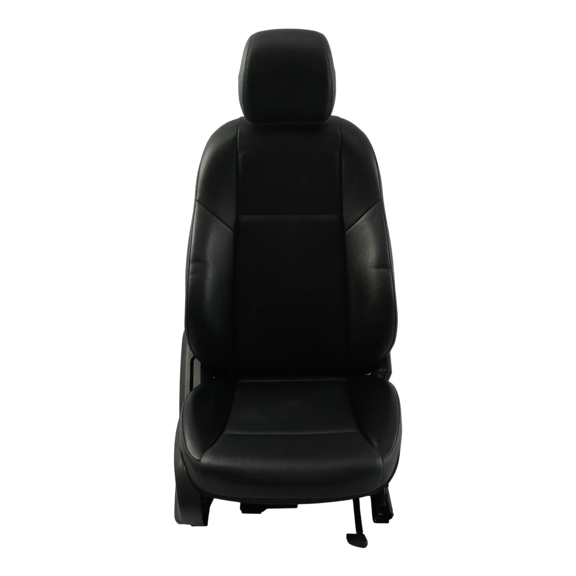 Mercedes W205 Front Seat Heated Electric Imitation Leather Black Left N/S 