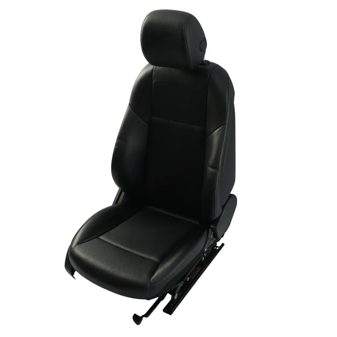 Mercedes W205 Front Seat Heated Electric Imitation Leather Black Left N/S - SKU A2059100747-6 - Part number A2059100747