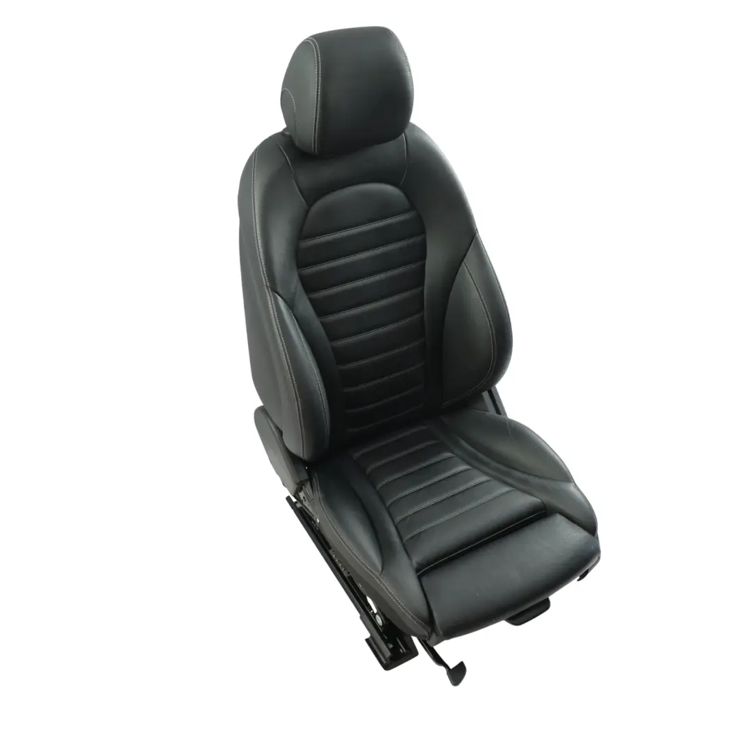 Fotel AMG Przedni Lewy Podgrzewany Czarny Elektryczny do Mercedes W205 S205 o numerze A2059106112 Mercedes W205 S205 Fotel AMG Przedni Lewy Podgrzewany Czarny Elektryczny - SKU A2059106112-7 - Numer Części A2059106112