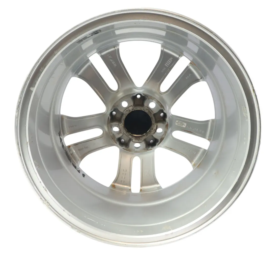 Mercedes C207 Wheel Alloy Rim 17" 5 Double Spoke 7,5J ET:45 Silver - SKU A2074010602-1 - Part number A2074010602