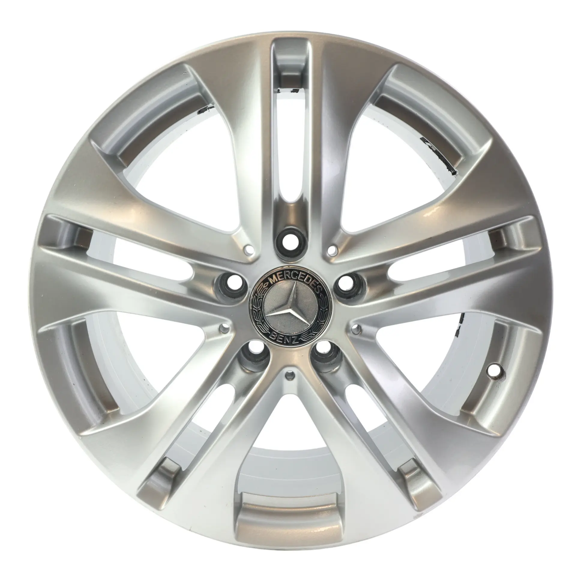 Mercedes C207 Jante Alliage 17" 5 Branches Doubles 7,5J ET:45 Argent A2074010602