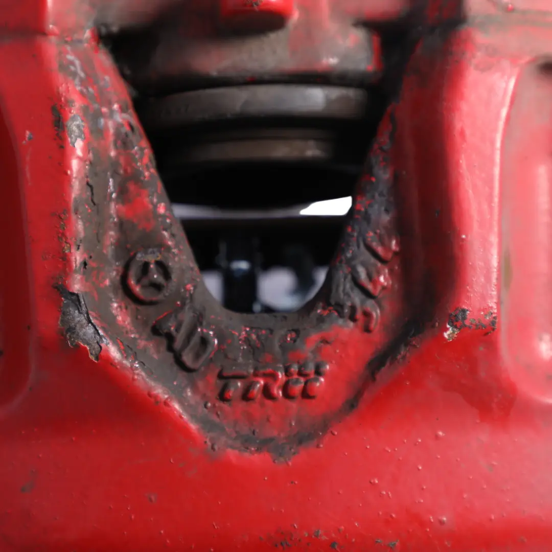Front Brake Caliper Housing Red Left N/S to Mercedes SLK R172 with Part number A2074210081 Mercedes SLK R172 Front Brake Caliper Housing Red Left N/S - SKU A2074210081-1 - Part number A2074210081