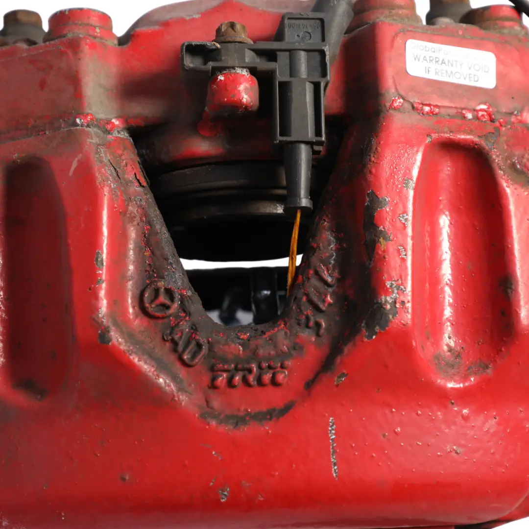 Mercedes SLK R172 Front Brake Caliper Housing Red Right O/S - SKU A2074210181-1 - Part number A2074210181