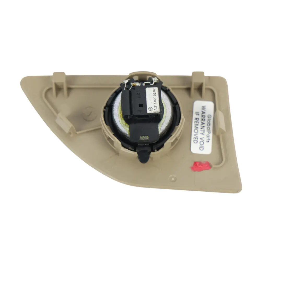 Mercedes W207 Speaker Tweeter Cover Side Panel Rear Right O/S Beige - SKU A2078270240-1 - Part number A2078270240