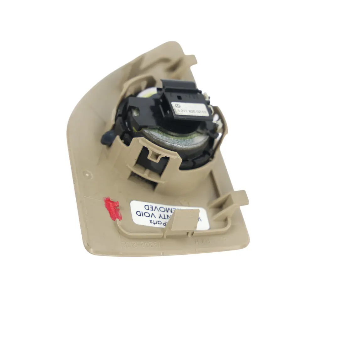 W207 Speaker Tweeter Cover Side Panel Rear Right O/S Beige to Mercedes with Part number A2078270240 Mercedes W207 Speaker Tweeter Cover Side Panel Rear Right O/S Beige - SKU A2078270240-1 - Part number A2078270240
