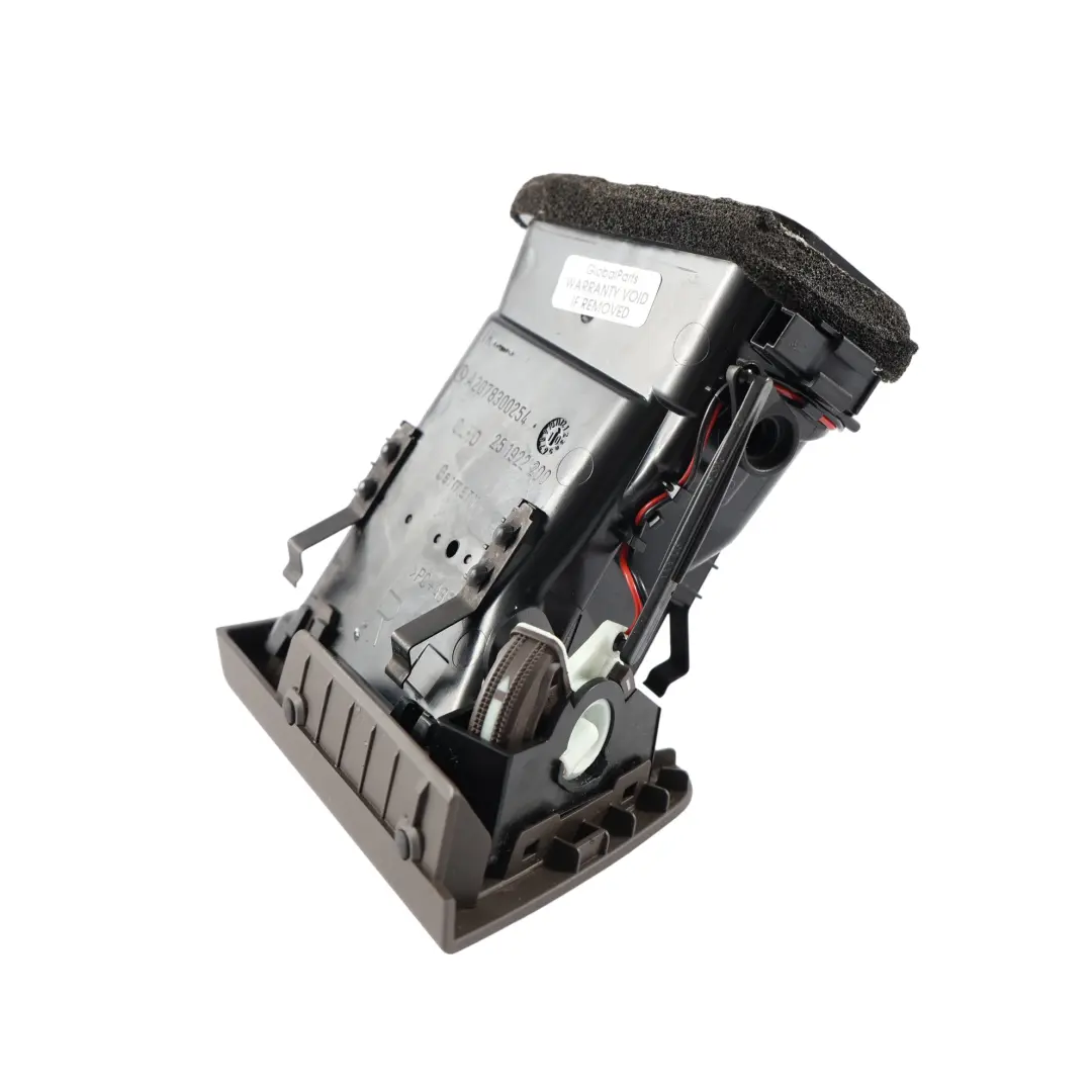 Mercedes W207 C207 Rejilla Salida Aire Salpicadero Derecho - SKU A2078300254-2 - Número de pieza A2078300254