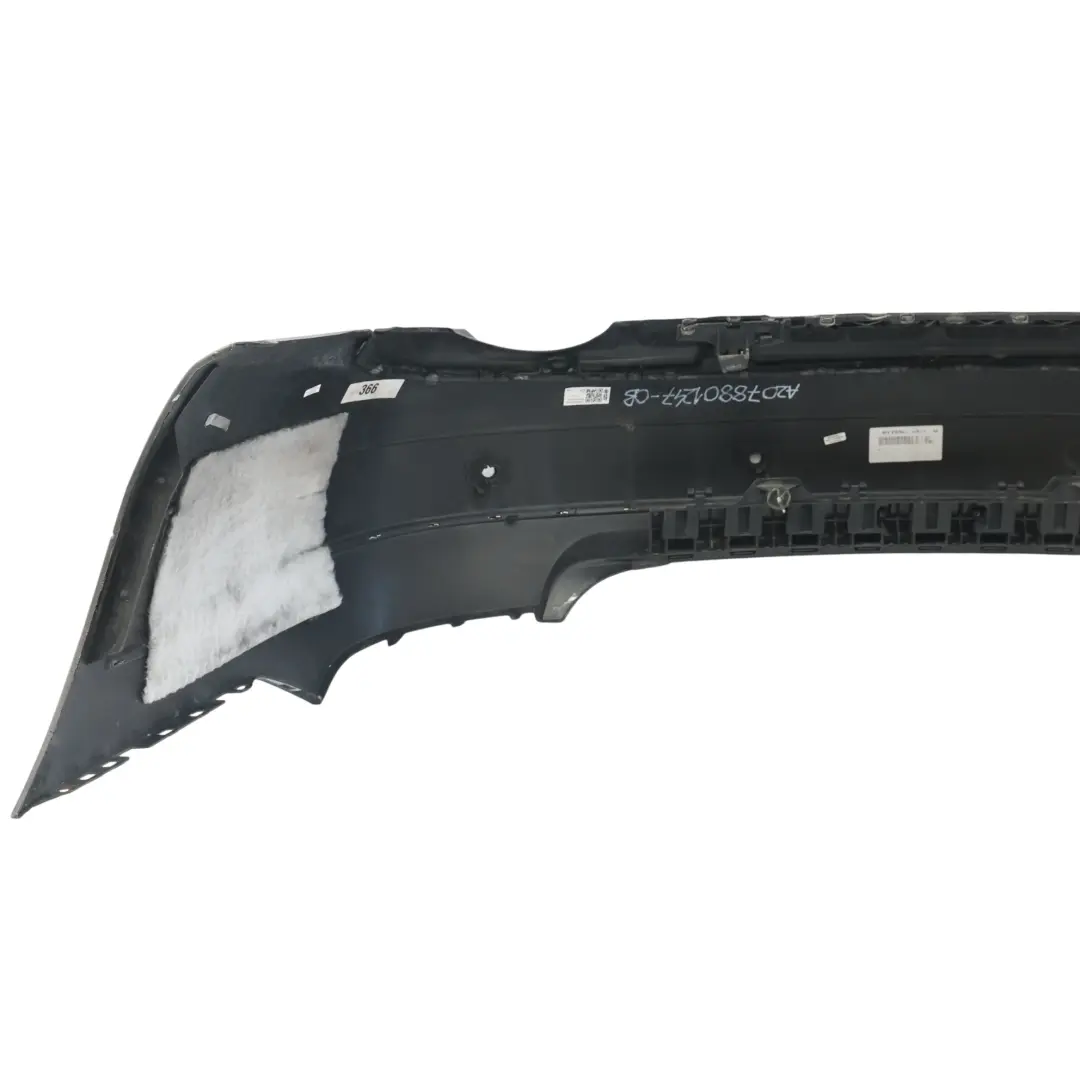 Mercedes W207 Zderzak Tylny Obsidian Black CzarnyMetalik 197 - SKU A2078801247-OB - Numer Części A2078801247