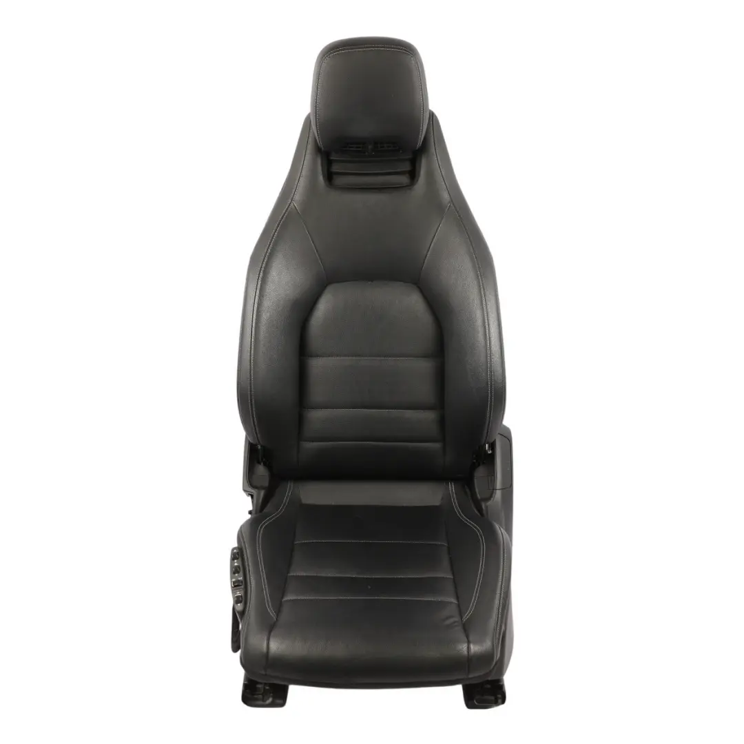 Mercedes C204 A207 C207 Front Seat Memory Heated Left N/S Black Leather - SKU A2079101747-28 - Part number A2079101747