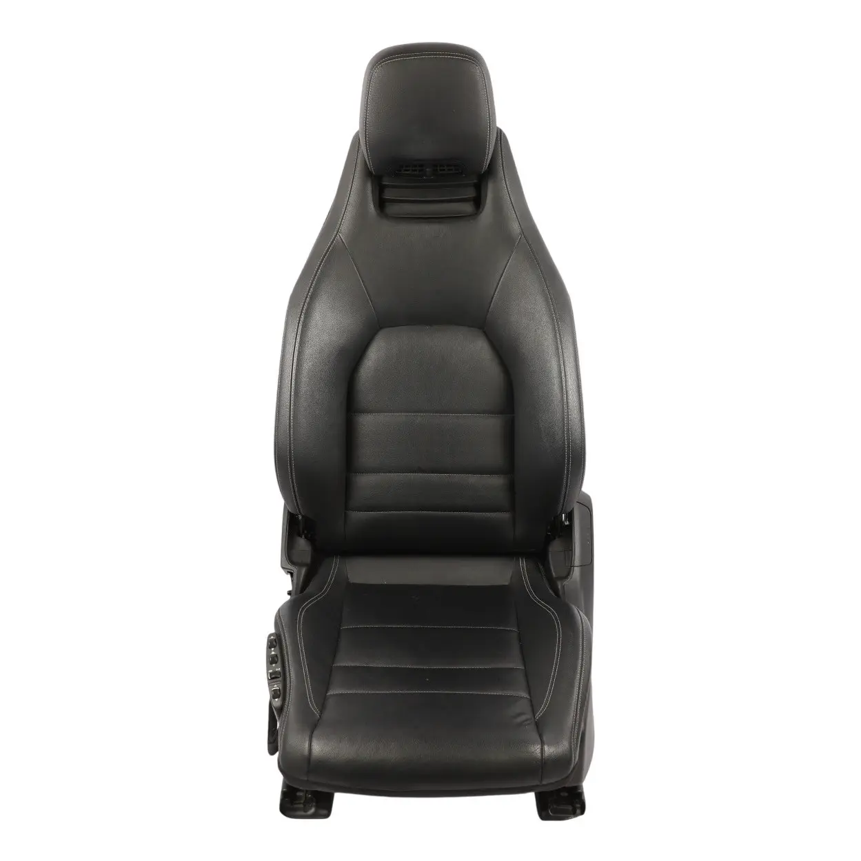 Mercedes C204 A207 C207 Front Seat Memory Heated Left N/S Black Leather