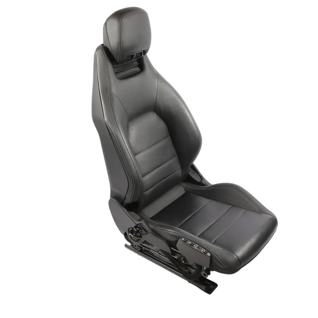 Mercedes C204 A207 C207 Front Seat Memory Heated Left N/S Black Leather - SKU A2079101747-28 - Part number A2079101747