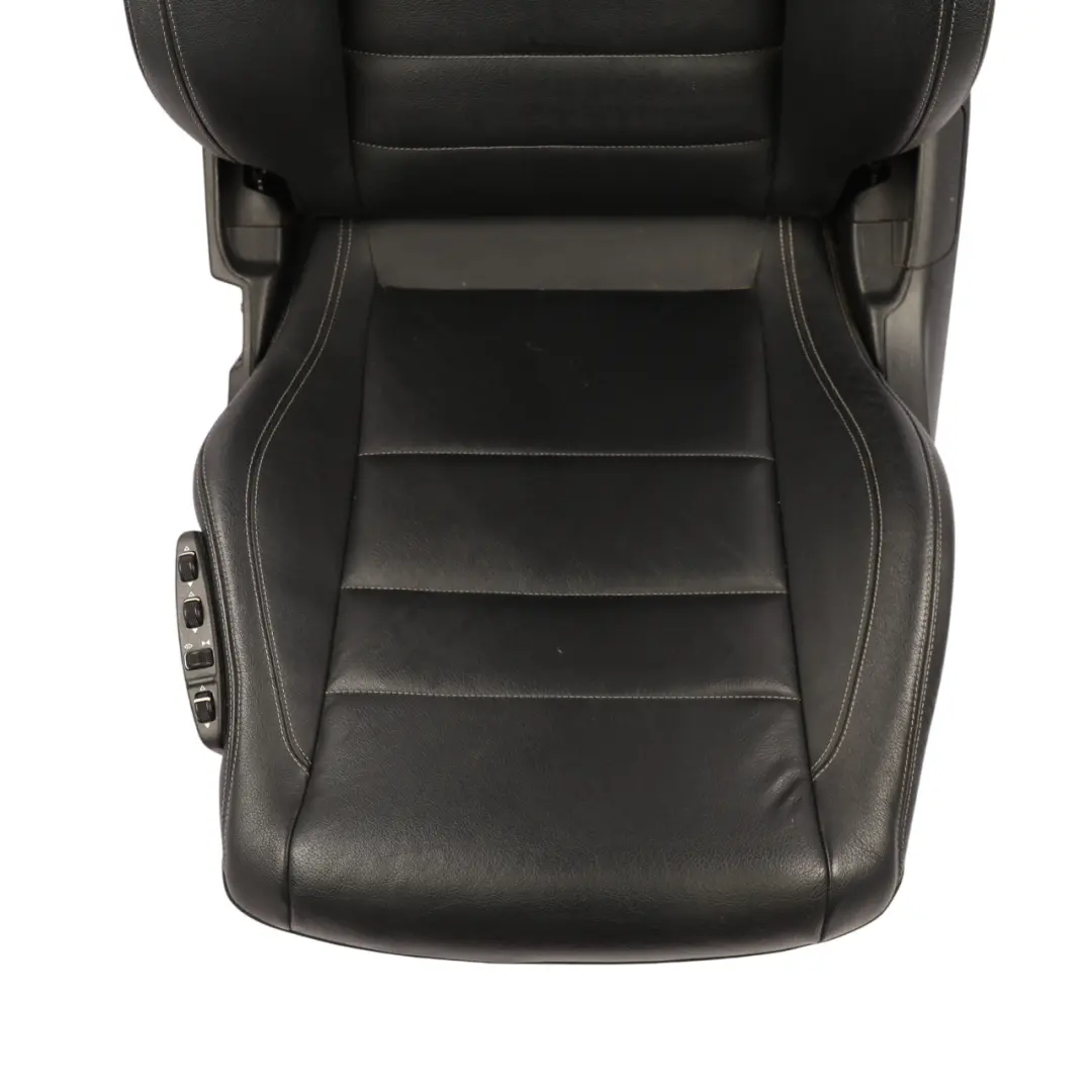 Mercedes C204 A207 C207 Front Seat Memory Heated Left N/S Black Leather - SKU A2079101747-28 - Part number A2079101747