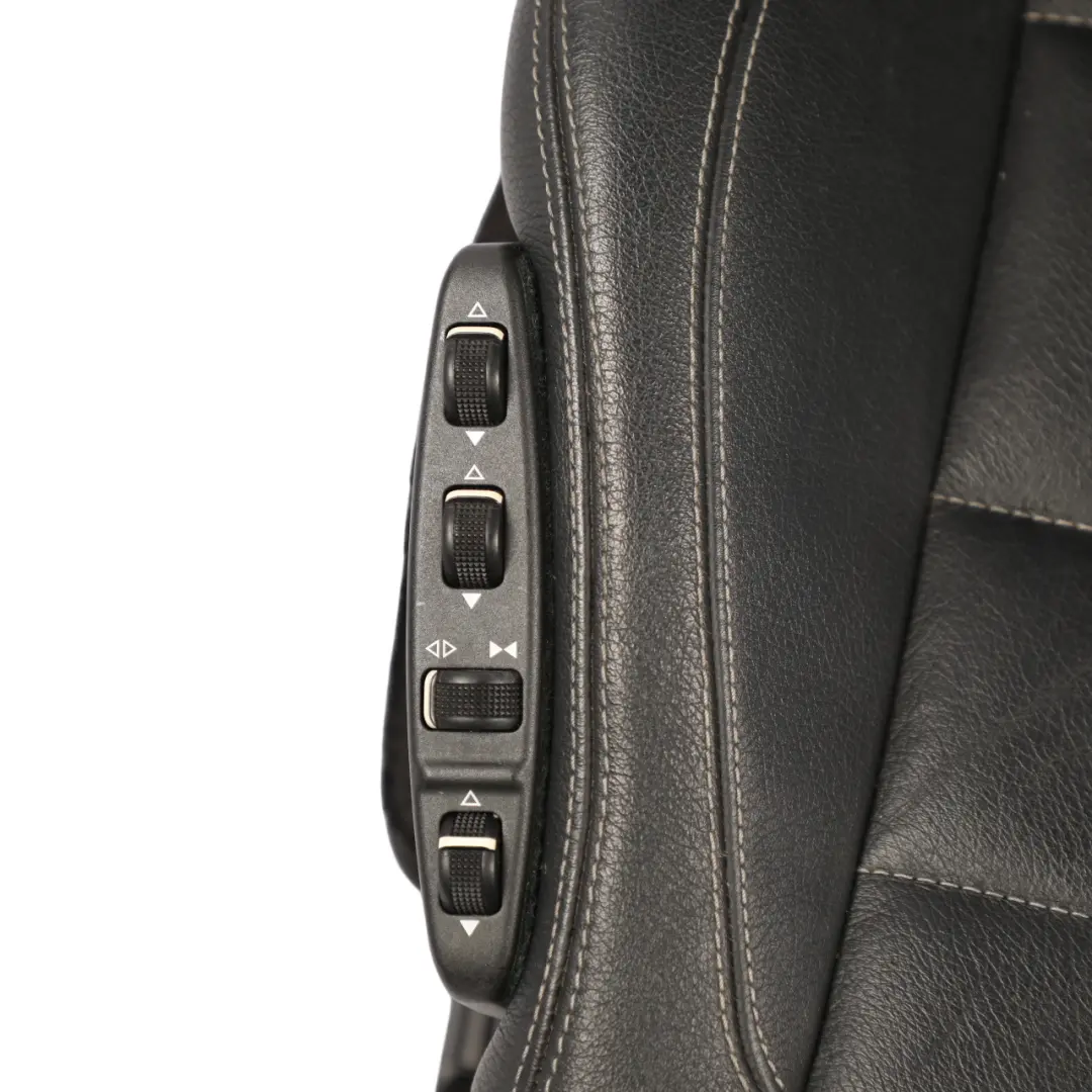 Mercedes C204 A207 C207 Front Seat Memory Heated Left N/S Black Leather - SKU A2079101747-28 - Part number A2079101747