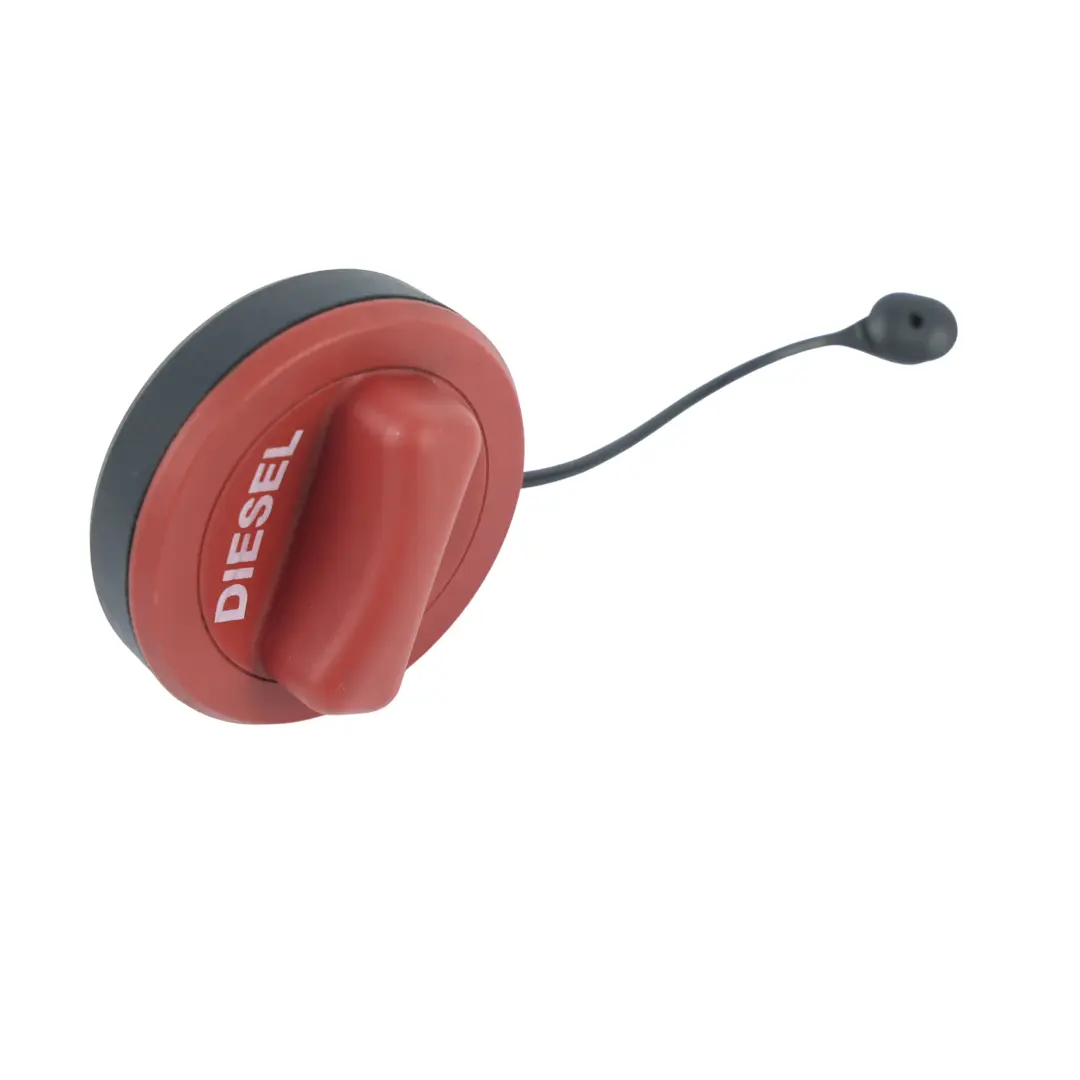 Mercedes W203 W204 W211 Fuel Tank Filler Cap Screw Diesel Red - SKU A2114700905 - Part number A2114700905