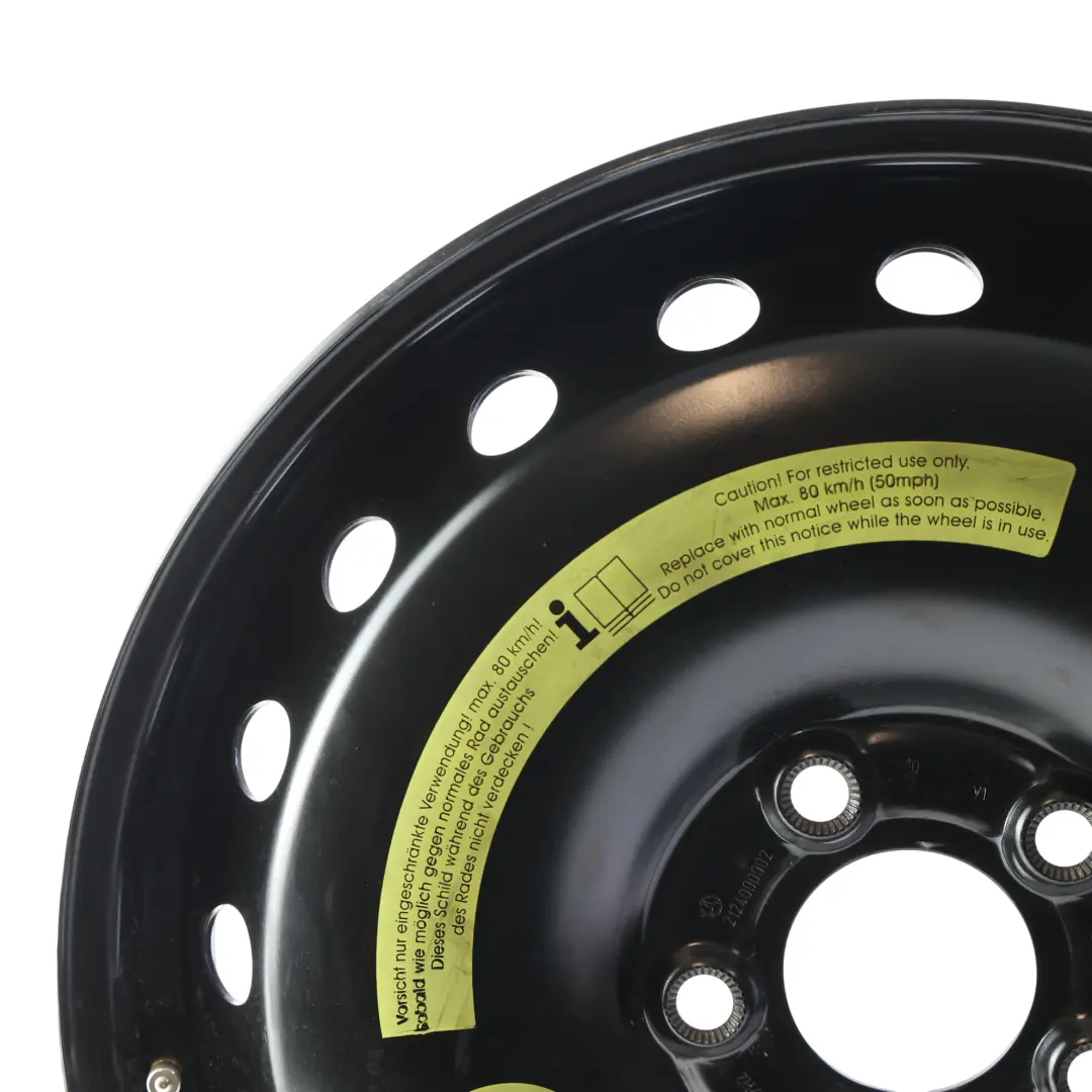 Jante Acier Roue Secours 17" 4J ET:39 pour Mercedes W212 à propos du numéro de pièce A2124000002 Mercedes W212 Jante Acier Roue Secours 17" 4J ET:39 - SKU A2124000002-1 - Numéro de pièce A2124000002