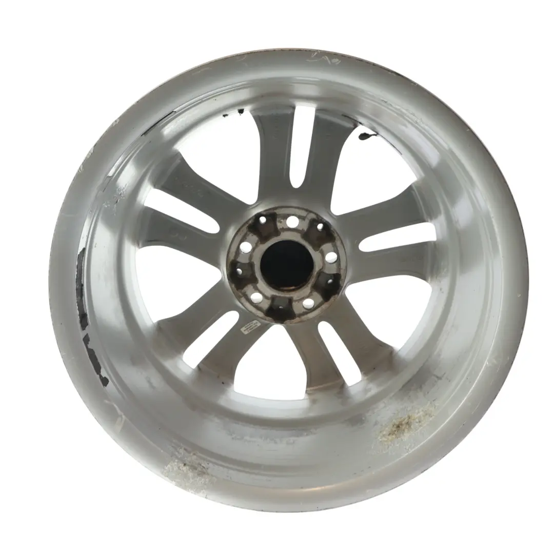 Mercedes W212 Llanta Aleación Plateada 5 Radios Dobles 17" ET:48 8J - SKU A2124010902-1 - Número de pieza A2124010902