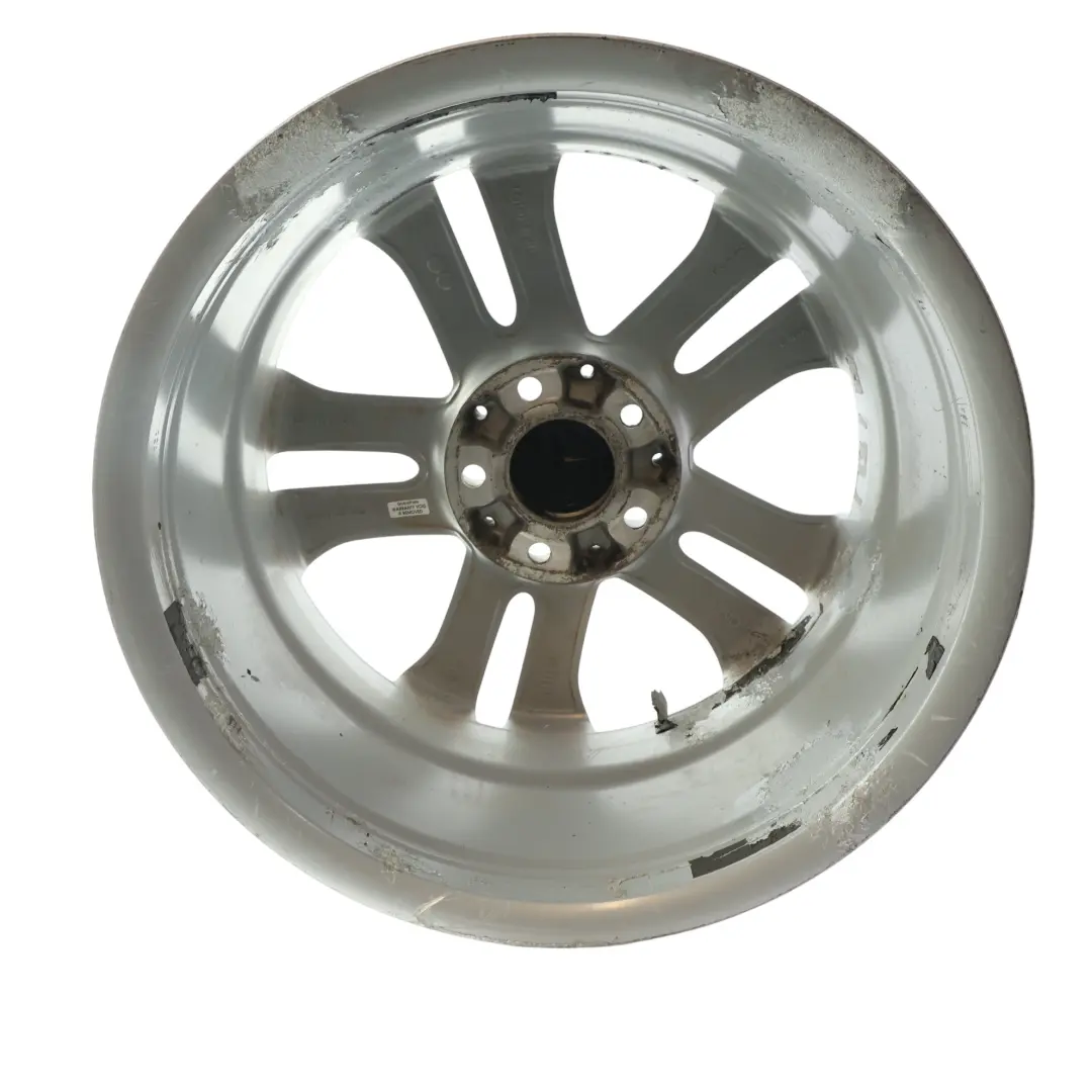 Alloy Wheel Rim 5-Double Spoke 17" ET:48 8J to Mercedes W212 Silver with Part number A2124010902 Mercedes W212 Silver Alloy Wheel Rim 5-Double Spoke 17" ET:48 8J - SKU A2124010902-3 - Part number A2124010902