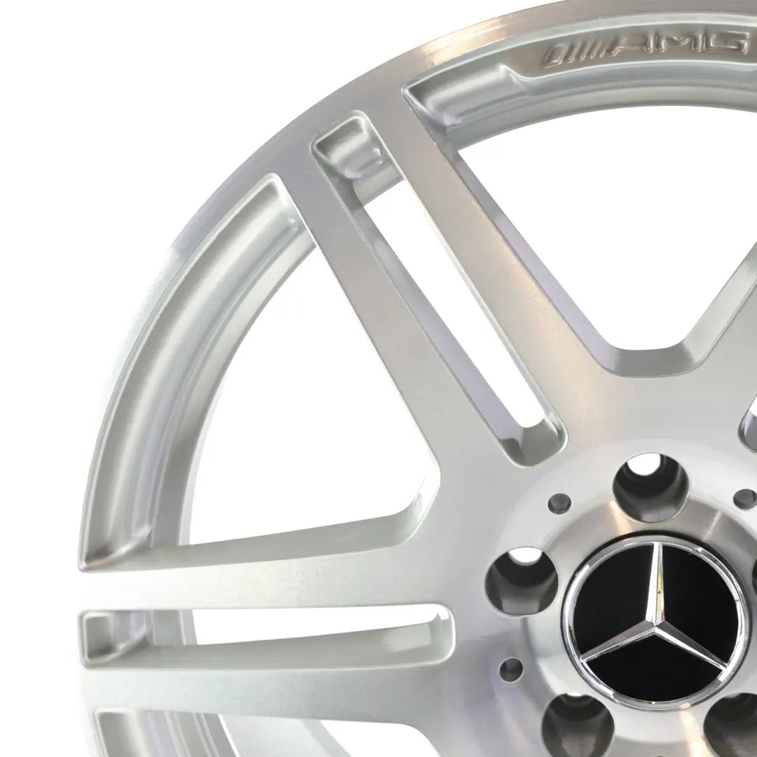  Mercedes-Benz W212 Hinten Silber Alufelge Alu Felge 18" ET:54 9J - SKU A2124012402 - Teilenummer A2124012402