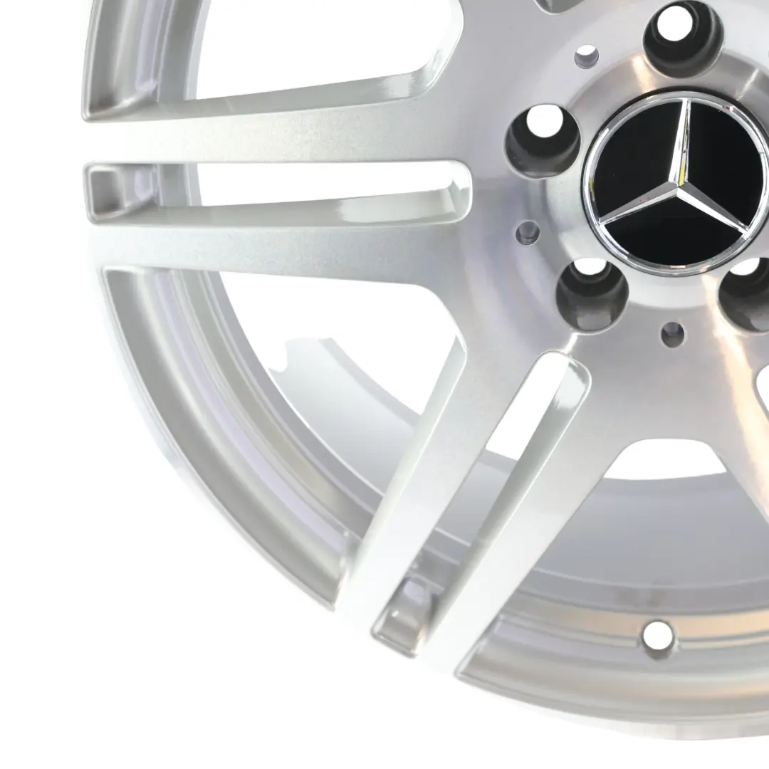  Mercedes-Benz W212 Hinten Silber Alufelge Alu Felge 18" ET:54 9J - SKU A2124012402 - Teilenummer A2124012402