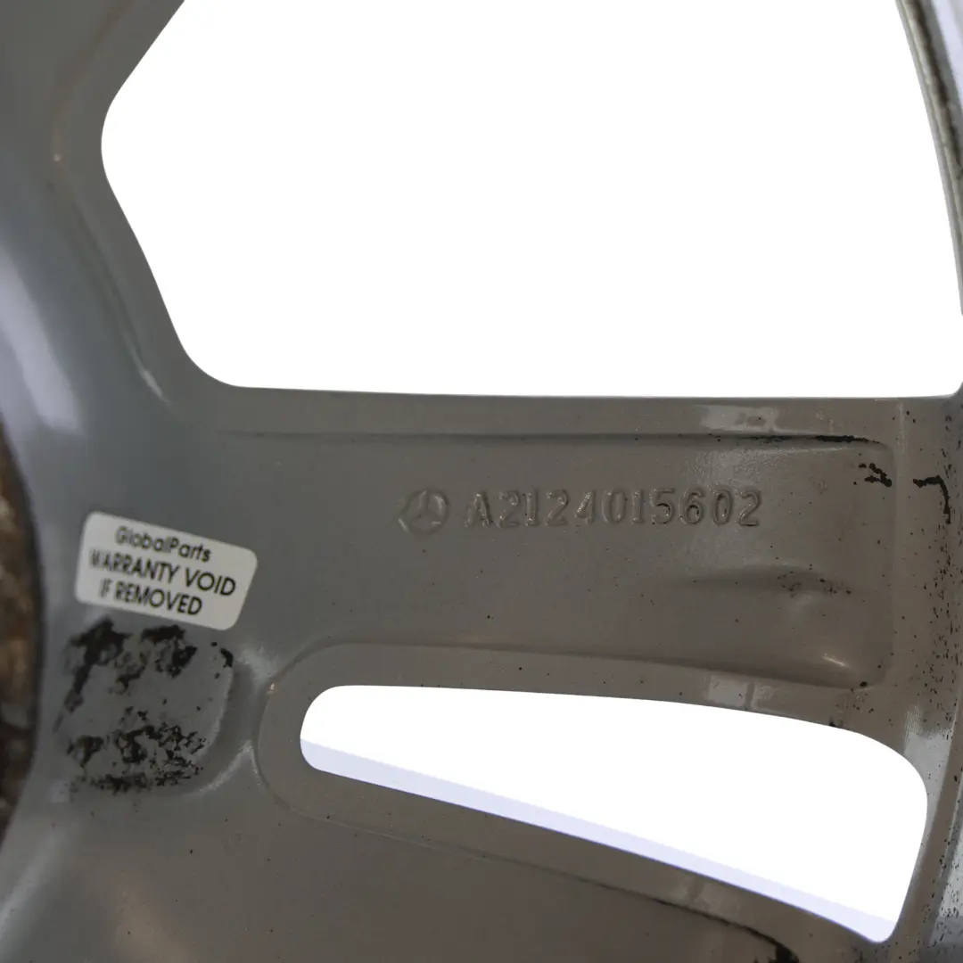  Llanta de aleación Mercedes W212 17" ET:48 8J 5 Radios dobles - SKU A2124015602-1 - Número de pieza A2124015602